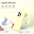 Miniatyrbild 4 av 4: Skydd för iPhone 15 Pro Max - MÄRKE - Gul - Stötresistent - Ultrafin - Silikon TPU Gul