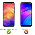 Miniatyrbild 1 av 4: INECK® härdat glas för Xiaomi Redmi Note 7 - Note 8, Anti-Scratch HD-skärmskydd