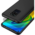 Miniatyrbillede 1 af 4: Beskyttelsesetui til Redmi Note 9 (6,53") - E.F.CONNECTION - Sort - Blødt - Matt etui Svart