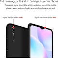 Miniatyrbillede 2 af 4: Etui til Redmi 9A (6,53") s Beskyttelse Blød silikone Højstyrke Præcis skæring Sort med hærdet glas Svart