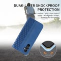 Miniatyrbillede 4 af 4: Coque til Xiaomi Redmi 13C - Stødabsorberende - Kunstlæder - Stativ - Kortlomme - Mørkeblå marinblå