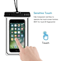 Miniatyrbild 3 av 4: Vattentät Fodral - E.F.CONNECTION - 2-pack - Smartphone Skydd - Tillgång till Pekskärm - Perfekt för Simning Svart