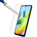 Miniatyrbillede 2 af 4: [3 styk] Hærdet glas til Redmi A1/A2 Transparent skærmbeskytter Transparent