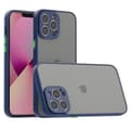 Mobilskal - E.F.CONNECTION - för iPhone 13 Pro Max - Silikon Mat - Marinblå - 6,7 tum marinblå
