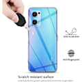 Miniatyrbild 4 av 4: Transparent skal för OPPO Find X5 Lite - E.F.CONNECTION - Mjuk - Silikon - Transparent Transparent