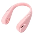 Miniatyrbild 4 av 4: Bärbar nackfläkt - Atyhao - Mini USB-fläkt - Tyst - Rosa - Löst blad