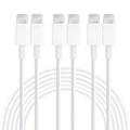 Miniatyrbild 1 av 4: [Lot-3] USB-C till USB-C Snabb Laddningskabel 20W för iPhone 16, 16 Pro, 16 Plus, 16e, iPhone 15, 15 Plus, 15 Pro, 15 Pro Max - 1M Vit