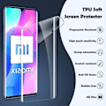 Miniatyrbillede 2 af 4: Blød film til Redmi 9T - E.F. CONNECTION - Pakke med 4 - Ultra tynd - Ridsefast - Ultra-transparent Transparent
