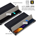 Miniatyrbillede 4 af 4: Coque Tablet - E.F.CONNECTION - til TAB S7 - Sort - Tynd - Flere vinkler Svart