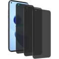 Miniatyrbild 1 av 4: 3 antispionhärdade glasögon för OPPO A74 stötsäkert skydd Svart