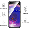 Miniatyrbild 2 av 4: [2 delar] - E.F.CONNECTION - Transparent Härdat Glas - för OPPO Find X5 Lite - 9H Hårdhet - Rep-resistant Transparent