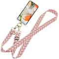Miniatyrbillede 1 af 4: Coque - Google - Pixel 9 Pro XL - Silikone Antichoc - Transparent - Justerbar Snor Pink Rosa