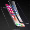 Miniatyrbillede 4 af 4: Etui - Magnetisk - iPhone XR - Sort - Hærdet glas - Gennemsigtig bumper Svart