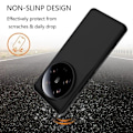 Miniatyrbillede 3 af 4: Silikonetui til Xiaomi 13 Ultra, Matt Ultra Slim Soft Protective Cover Sort