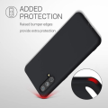 Miniatyrbillede 4 af 4: Etui til One Plus Nord CE 5G (6,43") Blød silikone Sort Anti-Shock Præcis Cutting Sort Svart