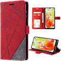 Miniatyrbillede 1 af 4: Coque til Xiaomi Redmi 12C/11A - E.F.Connection - Retro Stødabsorberende - PU Læder - Støtte - Rød Röd