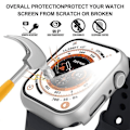 Miniatyrbild 2 av 4: Fodral till Apple Watch Series 9-8-7 41mm - E.F.CONNECTION - Silver - Grå - PC-material Silver