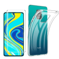 Miniatyrbild 1 av 4: Fodral till Xiaomi Redmi Note 9S - Xiaomi - Mjuk - Transparent - 9H härdat glas - Reptålig Transparent