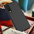 Miniatyrbillede 1 af 4: Etui - X-Level - Huawei P30 - Matt TPU - Ultratyndt - Blødt Svart