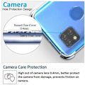Miniatyrbillede 4 af 4: Etui til Redmi 9C (5,7") Forstærket kant med høj modstandsdygtighed mod stød med hærdet glas Transparent