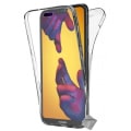 Miniatyrbillede 1 af 4: Tyndt 360 fuld silikone gel cover til Huawei P20 Lite + skærmfilm - gennemsigtig - LRXIFY-C0124 I07BB3