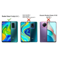 Miniatyrbild 2 av 4: Fodralskydd för Xiaomi Redmi Note 9 Svart, magnetisk stängning Stötsäker PU-läderskydd, flipskyddshållare Svart