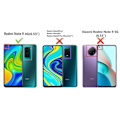 Miniatyrbillede 2 af 4: Etui til Xiaomi Redmi Note 9 sort, stødsikkert PU-læder beskyttelsescover med magnetisk lukning, flip cover holder Svart