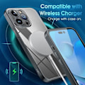Miniatyrbillede 4 af 4: Beskyttelsescover - E.F.CONNECTION - til iPhone 14 Pro - Fleksibel - Silikone - Sort kromkant Svart