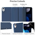 Miniatyrbillede 3 af 6: Cover til iPad Pro 11 Tommer (2022/2021/2020/2018) Slim Beskyttelse med Støttefunktion - Mørkeblå marinblå