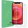 Härdat glas för iPhone 12 Pro (6,1") [Pack 2] Transparent