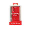 Miniatyrbillede 2 af 2: Transparent blød skal - Huawei - P40 - Polyurethan - Stødabsorbering - Kræft mod ridser Transparent