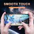 Miniatyrbild 3 av 4: Film Flexibelt - E.F.CONNECTION - för Redmi Note 9S - Repellerande mot repor - 4-pack Transparent