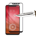 Miniatyrbillede 3 af 4: Beskyttelsesfilm - VCOMP - Xiaomi Mi 8 Pro/Explorer - Tempereret glas - Sort - 0.3-0.4 mm SVART