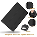 Miniatyrbillede 5 af 6: Etui til Samsung Galaxy Tab S9 - E.F.CONNECTION - Sort - Stødsikker beskyttelse Sleep-Wake Support Svart
