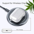 Miniatyrbillede 6 af 6: Coque til AirPods 3 2021, Stød- og ridsebeskyttelse i hård med bælte - Transparent Transparent