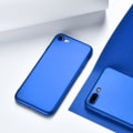 Miniatyrbild 4 av 4: Coque - Apple - iPhone 6S-6 - Antichock - Ultrafin - Matt finish - Blå Blå
