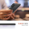 Miniatyrbild 4 av 4: Fodral för Redmi 9A (6,53 tum) högresistent silikon anti-chock Transparent