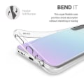 Miniatyrbild 2 av 4: Telefonskal - kwmobile - Xiaomi Redmi Note 8 - Transparent - Heltäckande skydd - Flexibel Transparent