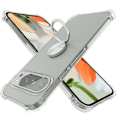 Miniatyrbillede 1 af 4: Etui til Google Pixel 9 Pro XL med 360 graders roterende sølvringholder