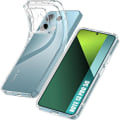 Miniatyrbild 1 av 4: Transparent skal - Xiaomi - Redmi Note 13 Pro 5G - Högmotståndssilikon - Stötsäker - Repbefriad Transparent