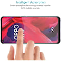 Miniatyrbillede 4 af 4: Beskyttelsesfilm - E.F.CONNECTION - OPPO A74 5G - Pakke med 4 - Kradsesikker - Høj klarhed Transparent
