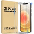 [3 delar] Härdat glas för iPhone 12 Pro (6,1"), skyddsfilm