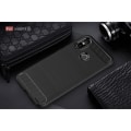 Miniatyrbillede 4 af 4: Beskyttelsesetui til Redmi 8 (6.21") - E.F. CONNECTION - Steel Lines Mønster - Sort Svart