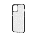 Miniatyrbillede 2 af 4: Silikonetui + skærmbeskytter til iPhone 12 Pro Max, stødsikker solidt 3D elegant diamantmønster - sort