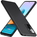 Miniatyrbillede 4 af 4: PACK Cover til Redmi Note 10 Pro 4G Beskyttelse Silikone Præcise Udsparinger Sort med Tempereret Glas Svart