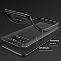 Miniatyrbillede 3 af 4: Beskyttelsesskal - E.F.CONNECTION - Samsung Galaxy S8 Plus - Stødabsorberende - Silikone - Mat Sort Svart