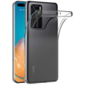 Miniatyrbillede 1 af 3: Etui kompatibelt Huawei P40 Pro, gennemsigtigt silikone etui til Huawei P40 Pro Silikone etui Cover (6,1 tommer)