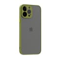 Skal för iPhone 13 Pro Max - E.F.CONNECTION - Slimmatt skydd - Khaki - Halvstyvt - Matt - 6,7 tum Kaki