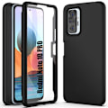 Miniatyrbild 1 av 4: 360 Integral Case för Redmi Note 10 Pro Black, Anti-Scratch Light Mjuk Svart