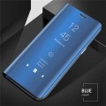 Miniatyrbillede 2 af 4: Xiaomi Redmi Note 8 Pro-etui + [2-pak] hærdet glas, spejl-etui med stand Flip-beskyttelse til Xiaomi Redmi Note 8 Pro - Blå